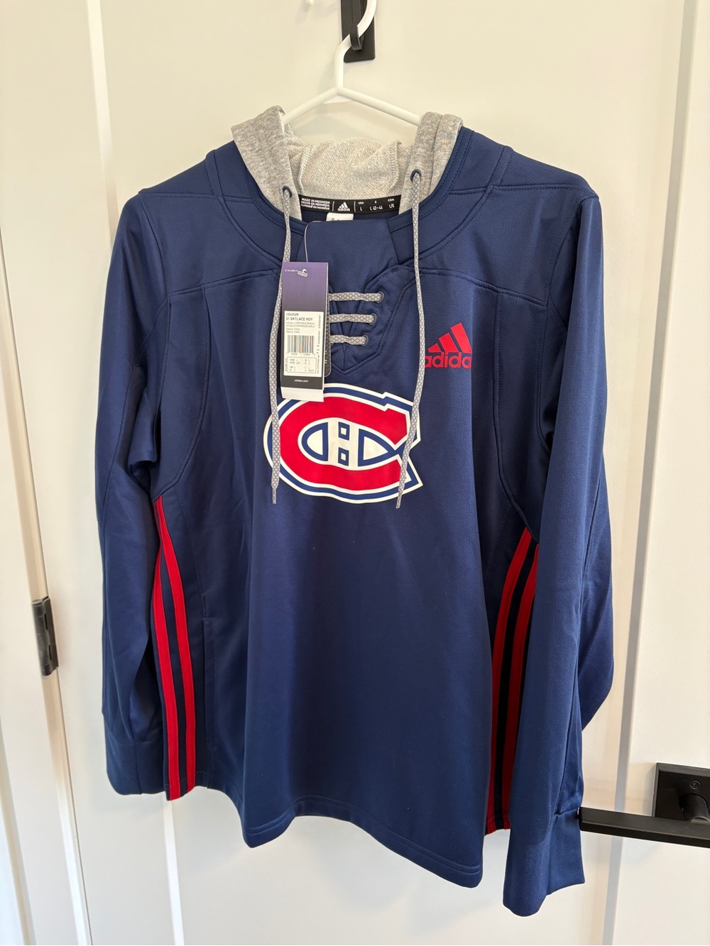 Montreal Canadiens Hooded Hockey Sweater